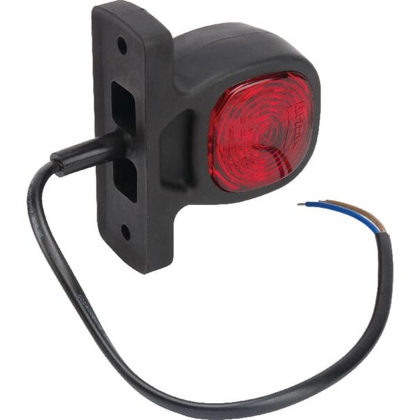 Britax Marker light LH LED, 12/24V, red/white/amber, bolt on, L450120LMV