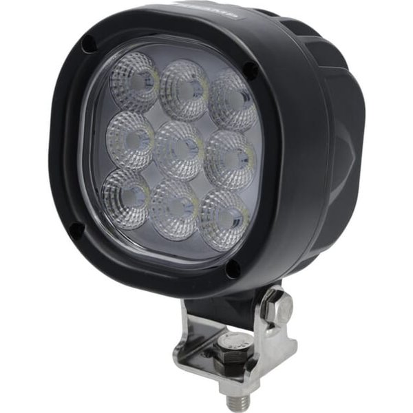 Kramp Work light LED, 54W, 7200lm, square,10-30V, white, Flood, 9 LED's, LA10557