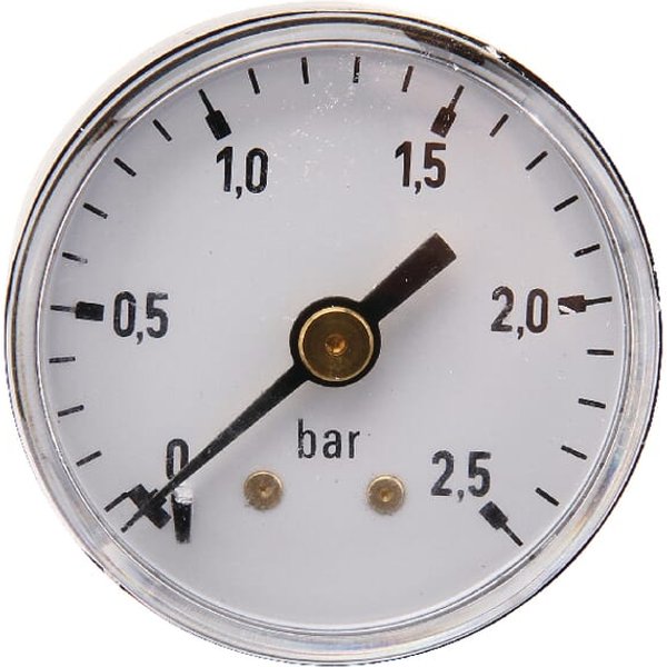 ET Pressure gauge diameter 40 0–2.5bar 1/8" rear MA40025B02ST
