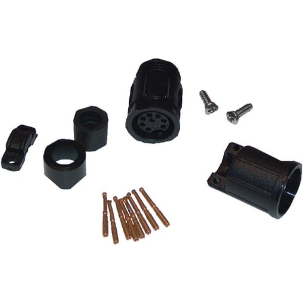 ConXall Plug housing 8 pin female MultiConX CX52808SG