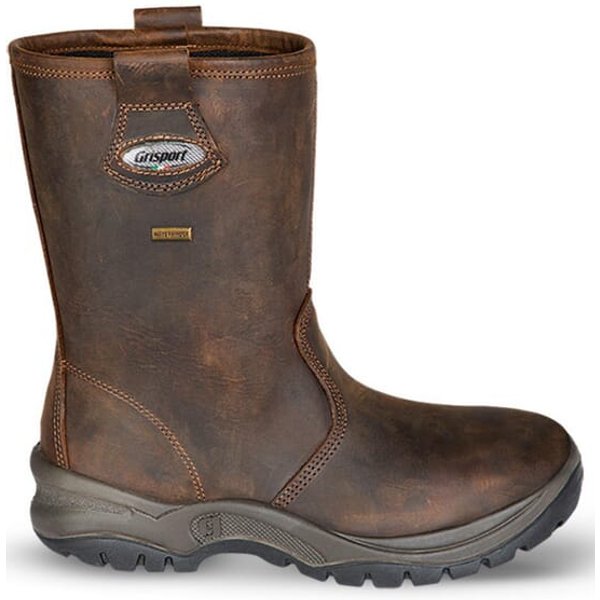 Grisport Safety boots brown class S3 size 13 Rigger 7029948