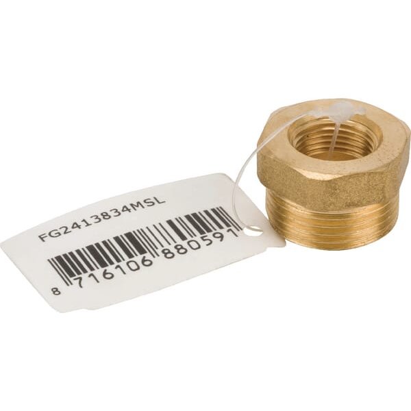 MZ Brass reducer F 3/8" x M 3/4" FG2413834MSL
