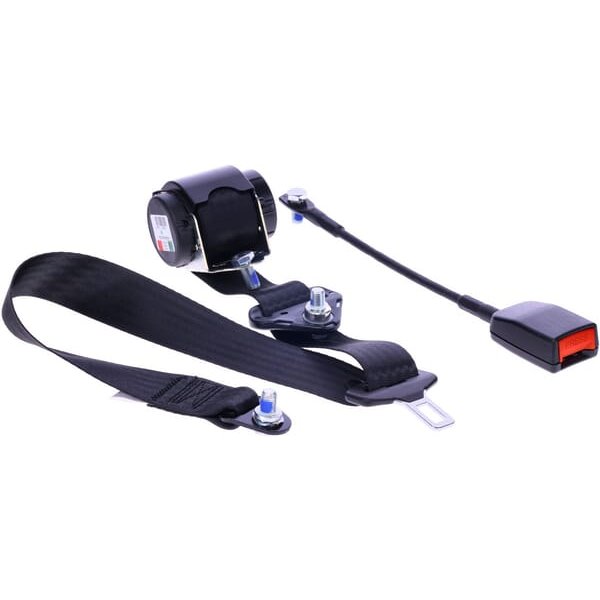 Kramp Retracting black seat belt 3 points SB6001223
