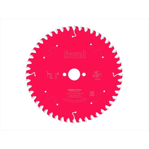 Freud Wood Circular Saw Blade 165 mm x 48T F03FS09690