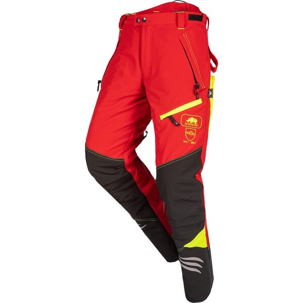 SIP Chainsaw trousers, M red/yellow, Ninja 1SPO907RM