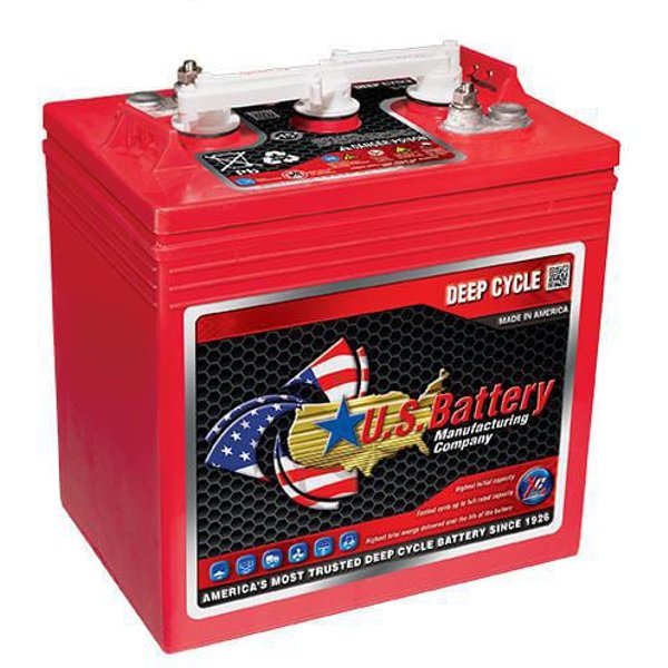 U.S. Battery Leisure battery 6V - 251Ah/C20, Deep Cycle Wet, PB6244