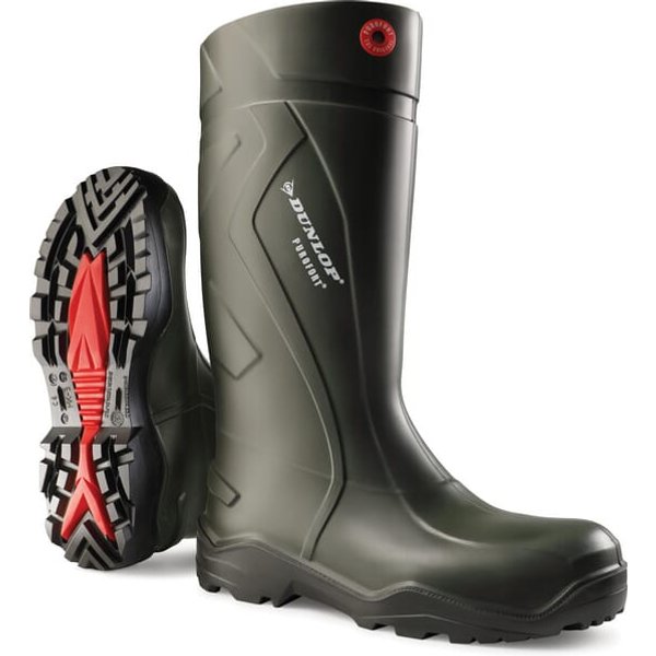Dunlop Boots green, class S5, size 12 Wellingtons Purofort® C76293347