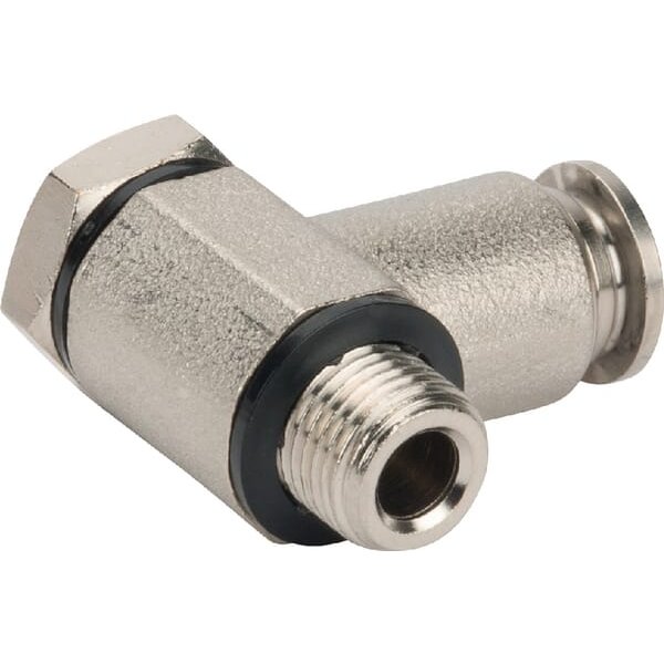 Kramp L-push-in fitting 8x1/4" BCS814BC