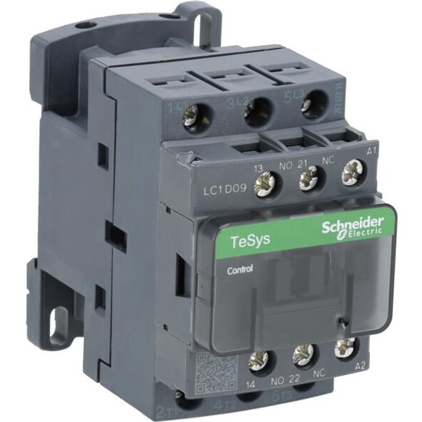 Schneider-Electric Contactor 9-A 4-kW LC1D09V7