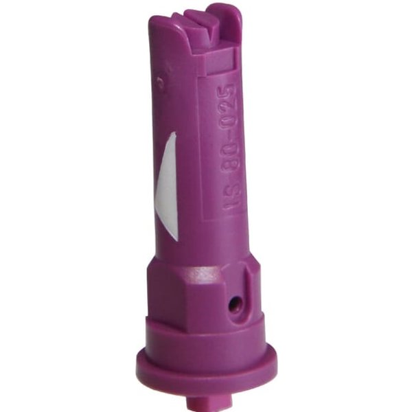 Lechler Air injection off-centre nozzle IS 80° 025 violet IS80025POM