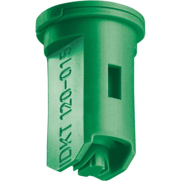 Lechler Air injection double fan nozzle IDKT 120° 015 green plastic IDKT120015POM