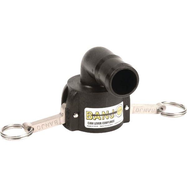 Banjo Camlock 2" female x 2" hose end 90° 200C90