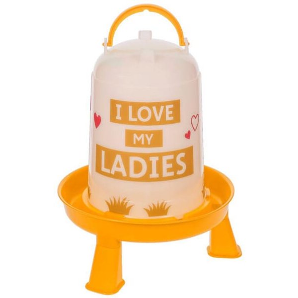 Kerbl Plastic Drinker 3l orange 70166KER