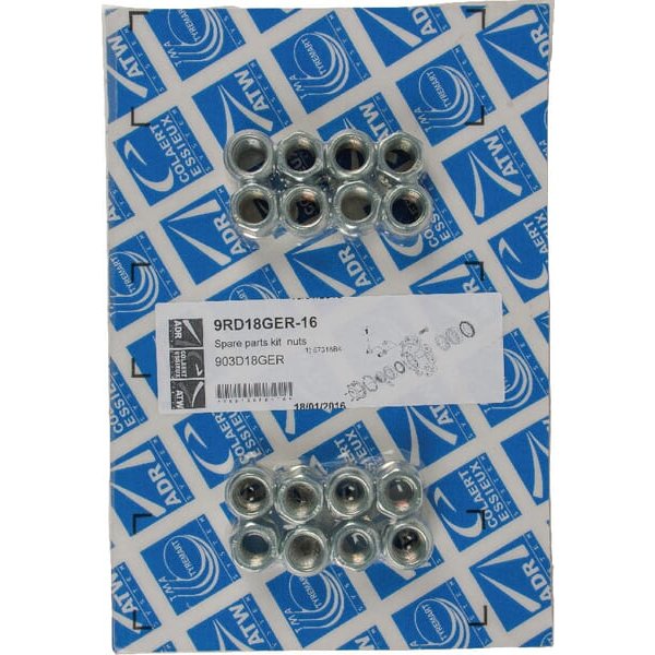 ADR Wheel nut set M18x1.50 steel 9RD18GER16