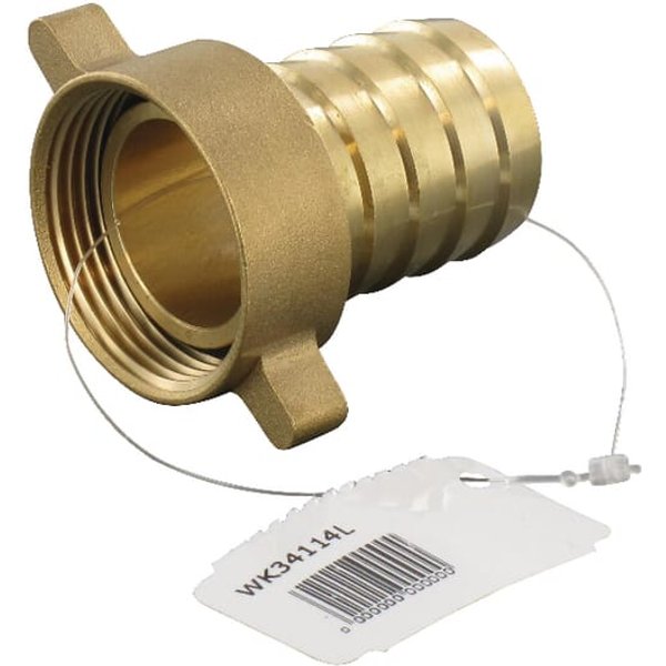 Kramp Hose tail 1 1/4" with screw cap 1 1/4" female WK34114L