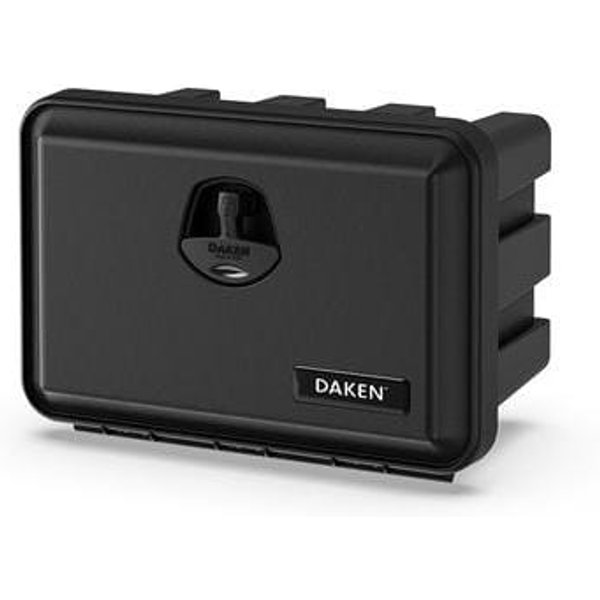 Daken Toolbox 350x500x300mm, 30.5l capacity, black polypropylene, Just 81100 by DK81100