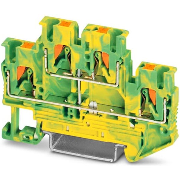 Phoenix Contact Protective conductor double-level terminal block PTTB25PE