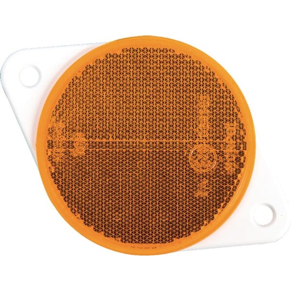 gopart Reflector, amber, round LA75017