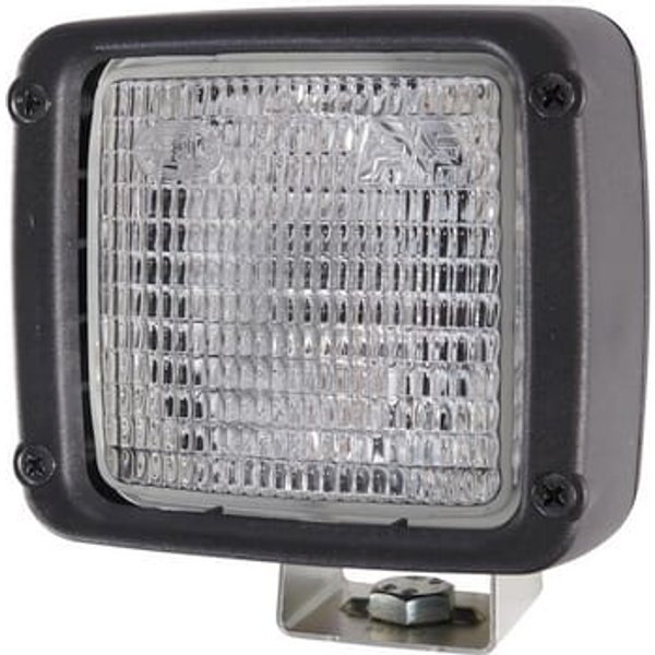 Hella Work light Halogen, square, 12/24V, white, 112x97x126.5mm AMP plug, Ultrabeam by 1GA007506081