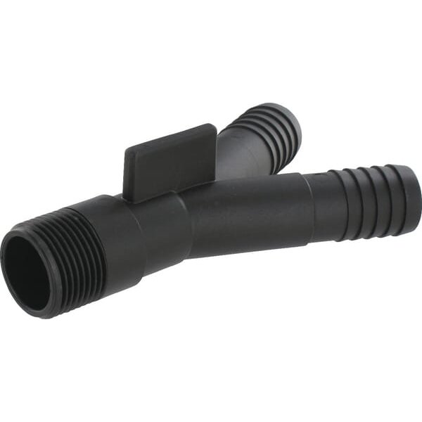 Arag Y 45°+hose end 2x25mm / 1x1" 140001AKB
