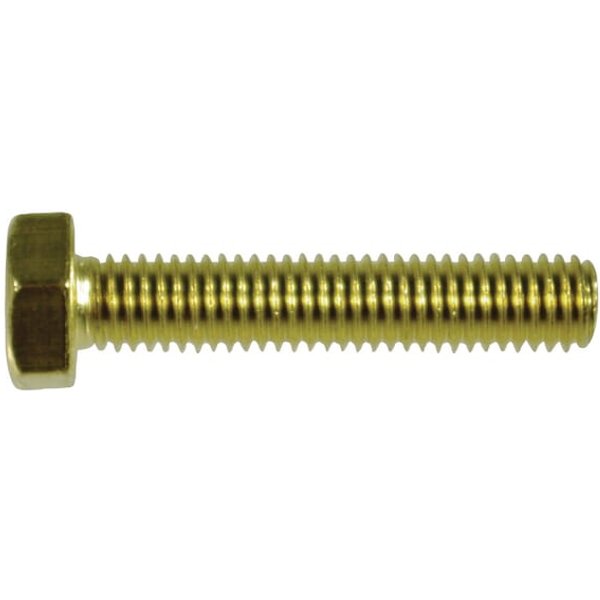 Kramp Hexagon head bolt DIN933 M8x40 brass 933840MS