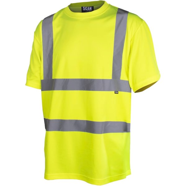 Scan Hi-Vis Yellow T-Shirt M SFTE01