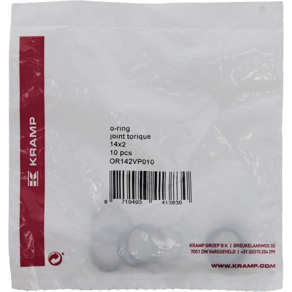 Kramp O-ring 14x2 75 shore Viton 10x OR142VP010