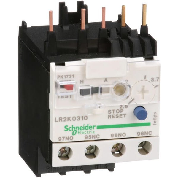 Schneider-Electric Thermal overload relay 2.6-3.7A LR2K0310