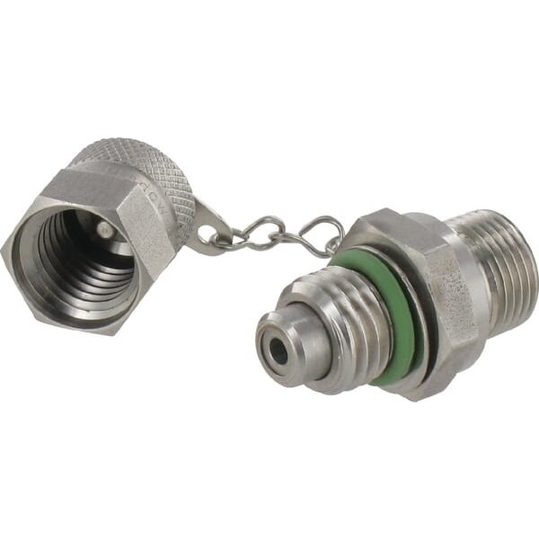 Spradow Test point 3/8 BSP WD seal, stainless steel MEV2038WDRVS