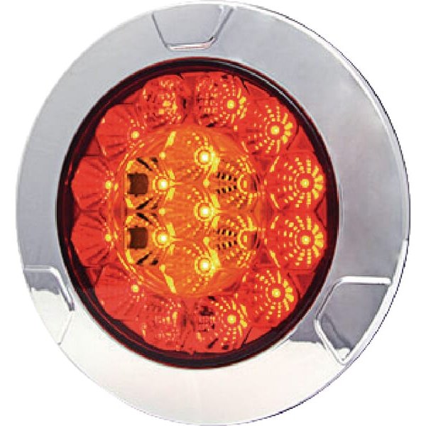 Kramp Multifunction rear light LED, round, 12-24V, diameter 152mm, LA40003