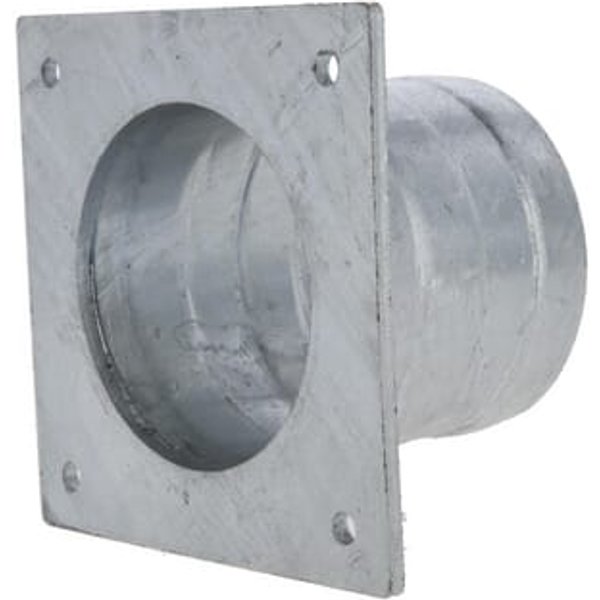 Kramp Flange 8" with hose tail for 160mm Funnel 8304016