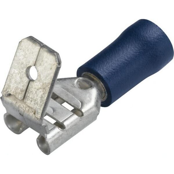 Hella Terminal blade female, blue, 1.5-2.5mm² 6.3x0.8mm, blister (50x), 8KW044032003