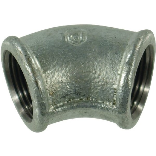 Kramp Elbow 45° galv. f/f 1 1/2" FG120112