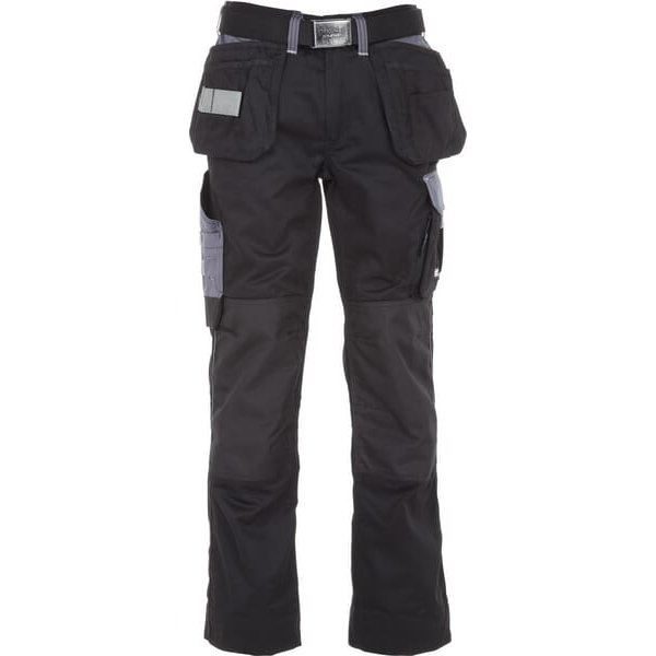 Kramp Trousers, unisex, L, W35-39", black/grey, Kramp Original KW102830089098