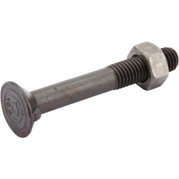 Kramp Plough bolt and nut M12x85, 2 Nib Din11014 cl. 10.9 12851092N