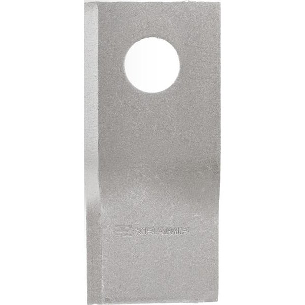 Kramp Mower blade LH 105x48x3mm bore diameter 19mm Suitable for Niemeyer 25 pack 0009041788KR