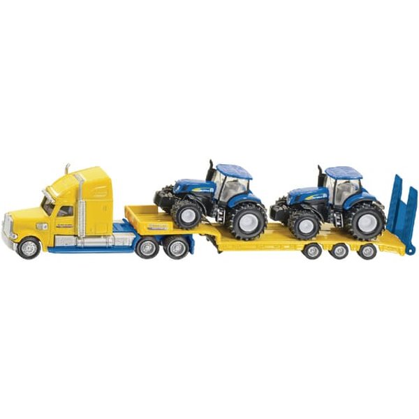 Siku Lorry with New Holland tractors S01805