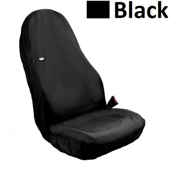 HDD Seat cover wing uni front black SC60301