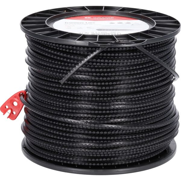 Kramp Trimmer line diameter 4.5mm 100m square Nylsaw black NL45100NKR