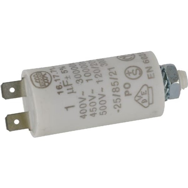 Capacitor with plug 1µF FGP013592