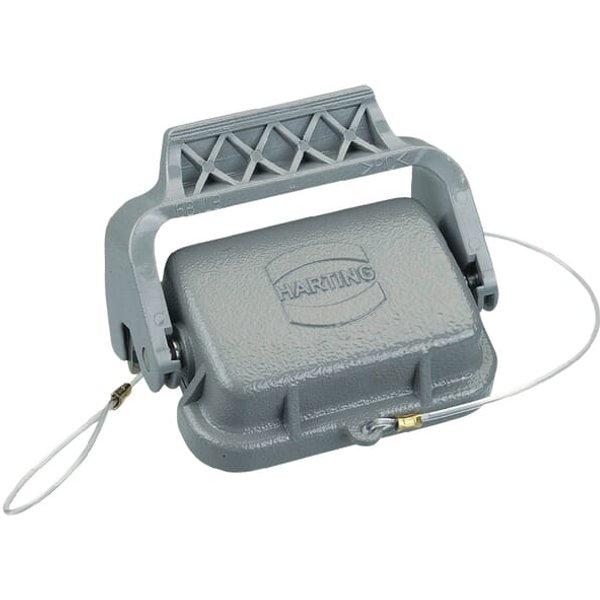 Harting Cover 6B with single lever, metal 09300065423