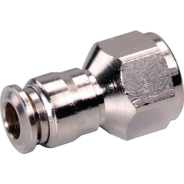 Kramp Straight push-in fitting 8x1/4" SCSF814B