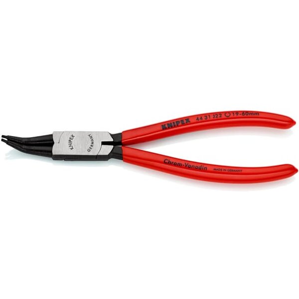 Knipex Circlip pliers diameter 19-60mm internal bent 45° TA4431J22