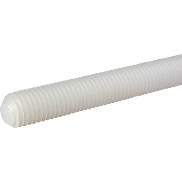 Kramp Threaded rod M5x0.80x1m nylon 6.6 DIN 975 9755N