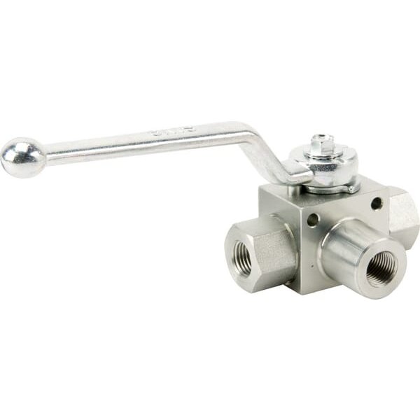 Kramp Ball valve 3/2-L - 1/4" BSP KH3KSR04KR