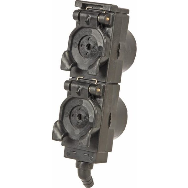 Faster Cover and drain 2x, distance: 61mm 45° TARV26145GR