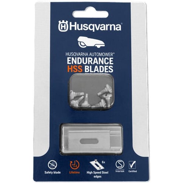 Husqvarna Endurance HSS blades 6x blister, 599805201