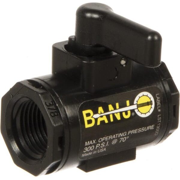 Banjo Valve 3/8" Female X Female NPT F LV038V