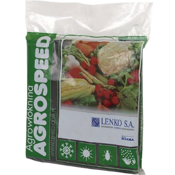 Lenko Black nonwoven crop cover Agrospeed, 1.6 x 10 m, 50 g 1569005811