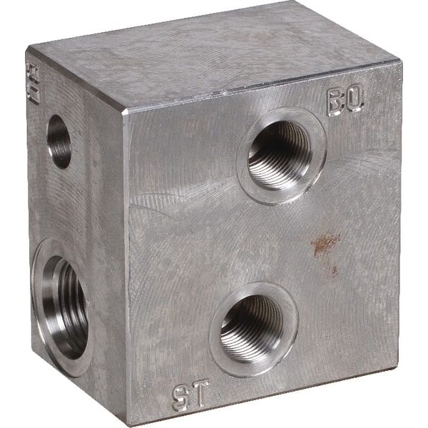 Kramp Steel cartrdge block -SDC10-3S CARTK000402